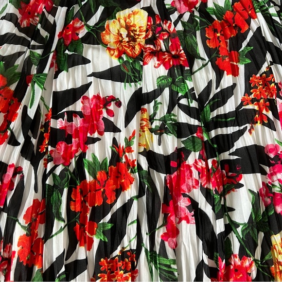 Zac & Rachel Floral Print Midi Skirt | Size Medium | NWT - Picture 2 of 4